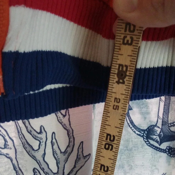 Vintage Holland Zip Up Varsity Jacket Orange Blue White Size Medium - Picture 5 of 8